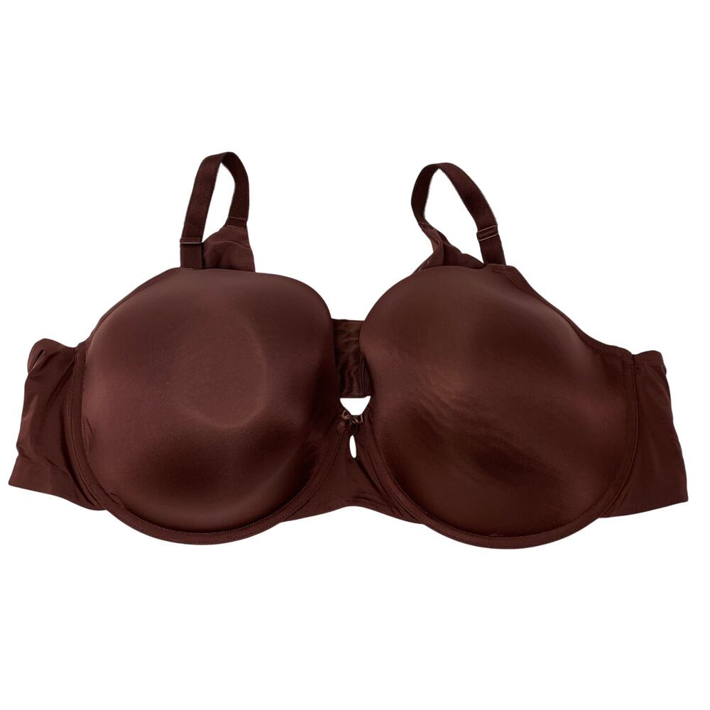 Torrid Curve 360 Back Smoothing Lightly Lined T-Shirt Bra Size 50D Brown